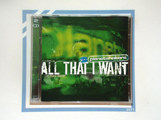 Planetshakers	All That I Want CD & DVD Mint