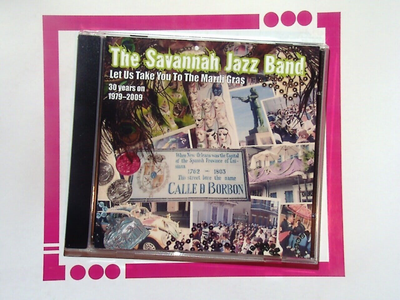 The Savannah Jazz Band	Let Us Take You to the Mardi Gras CD Mint