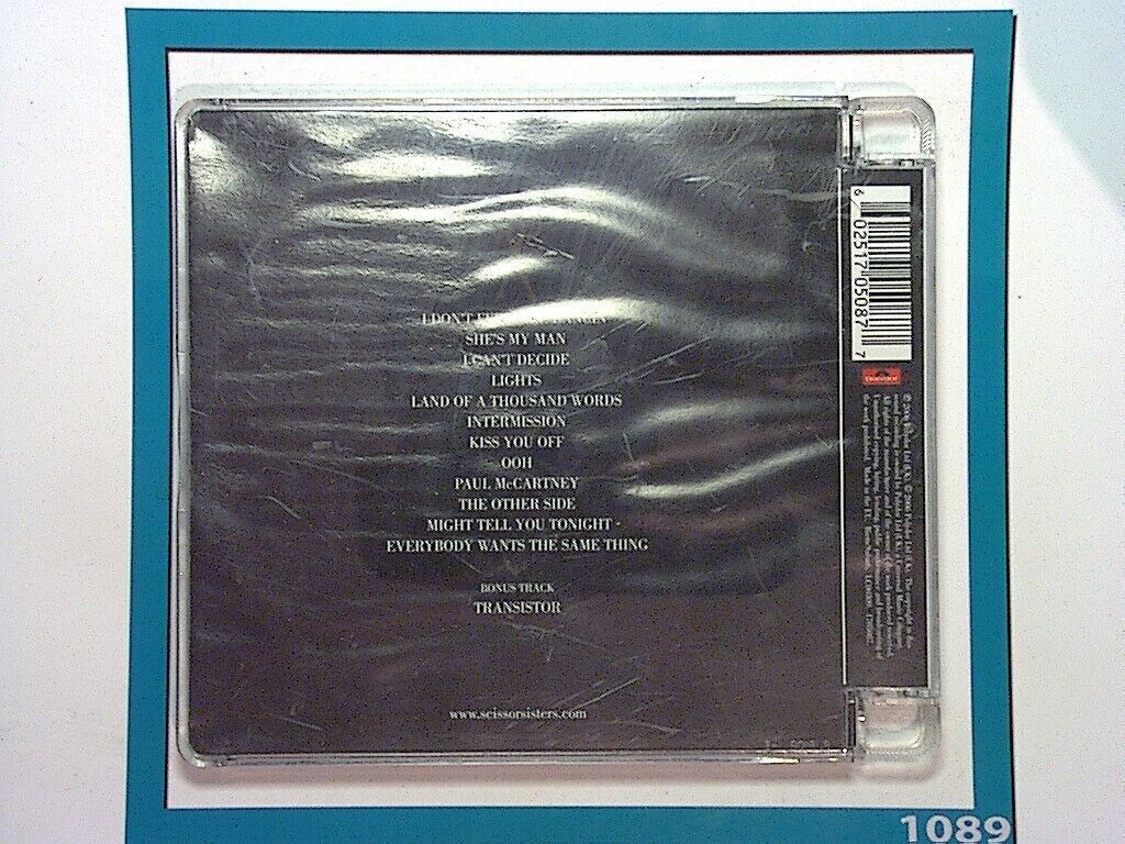 Scissor Sisters Ta Dah! Special Edition CD Mint (Gift Option)*