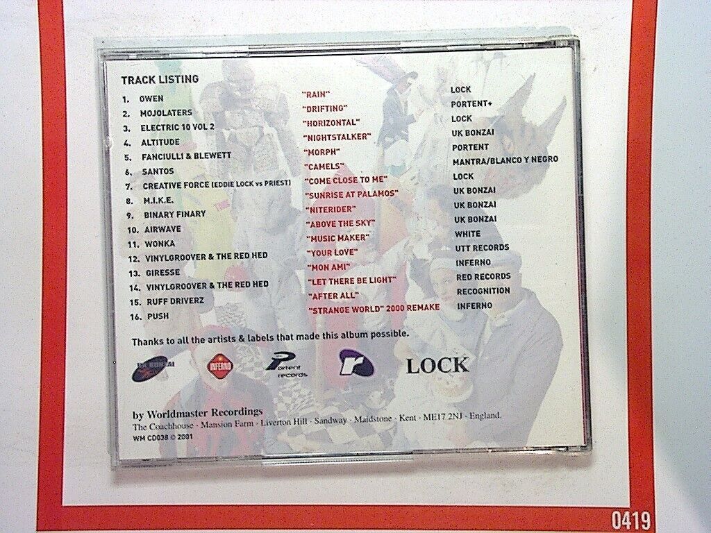 Tonic Mixed By Alex P & Brandon Block	Summer 2001 CD Mint (Gift Option)*