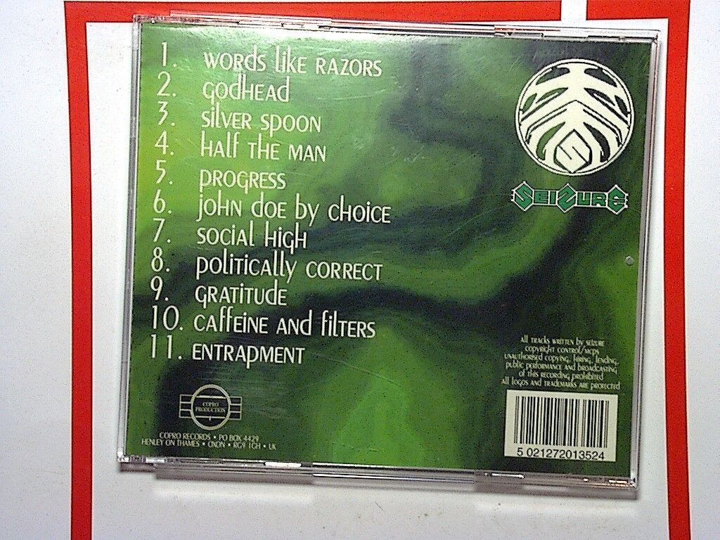 Seizure - Life in Freefall Paladins CD