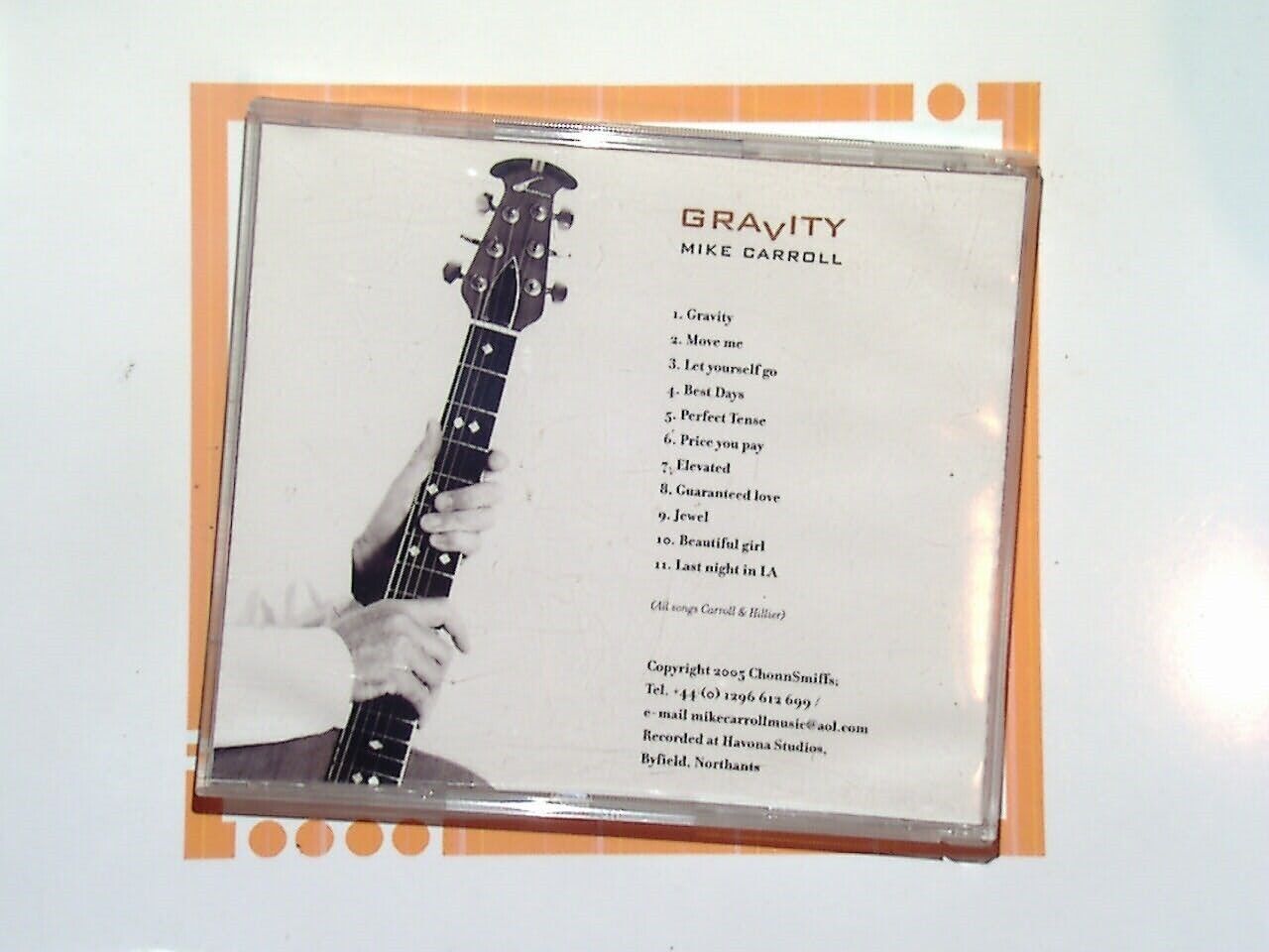 Mike Carroll	Gravity CD Nr Mint