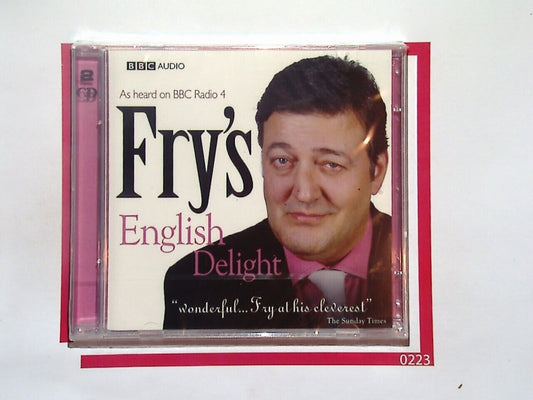 Stephen Fry	Fry's English Delight Audio CD New & sealed
