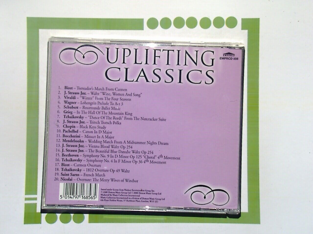 Various - Uplifting Classics - Passion  CD Mint