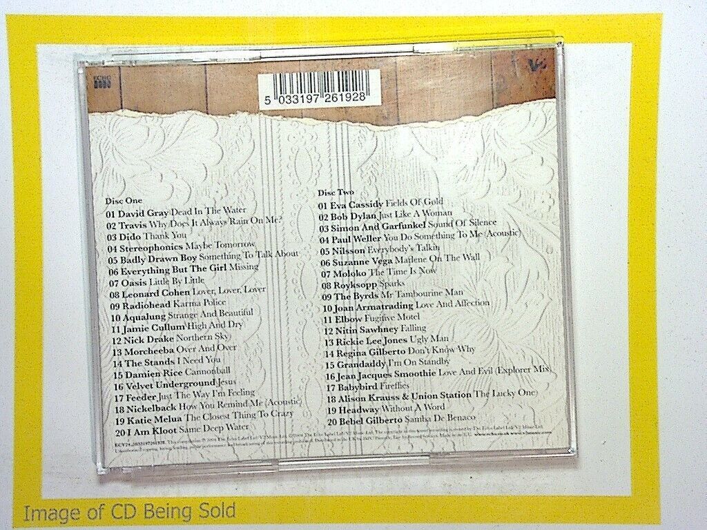 Various Artists	Best of Acoustic 2CD Mint