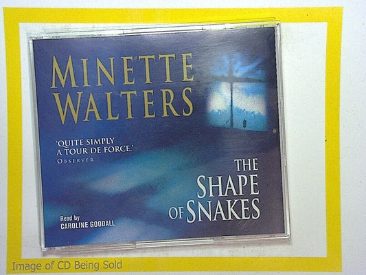 Minette Walters	The Shape of Snakes (Audio 4CD) Nr Mint