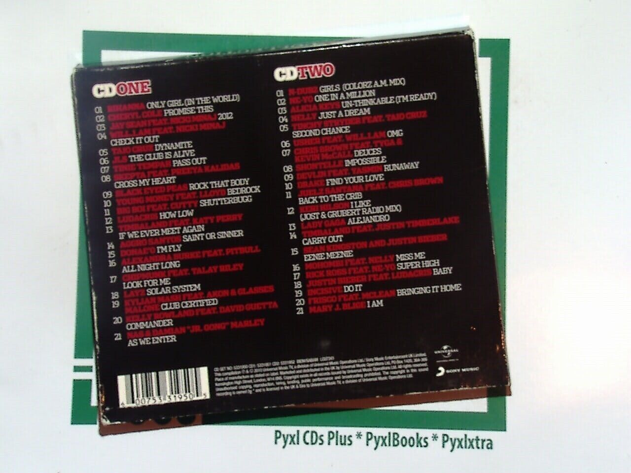 Various Artists	R&B Collection 2011 2CD Nr Mint