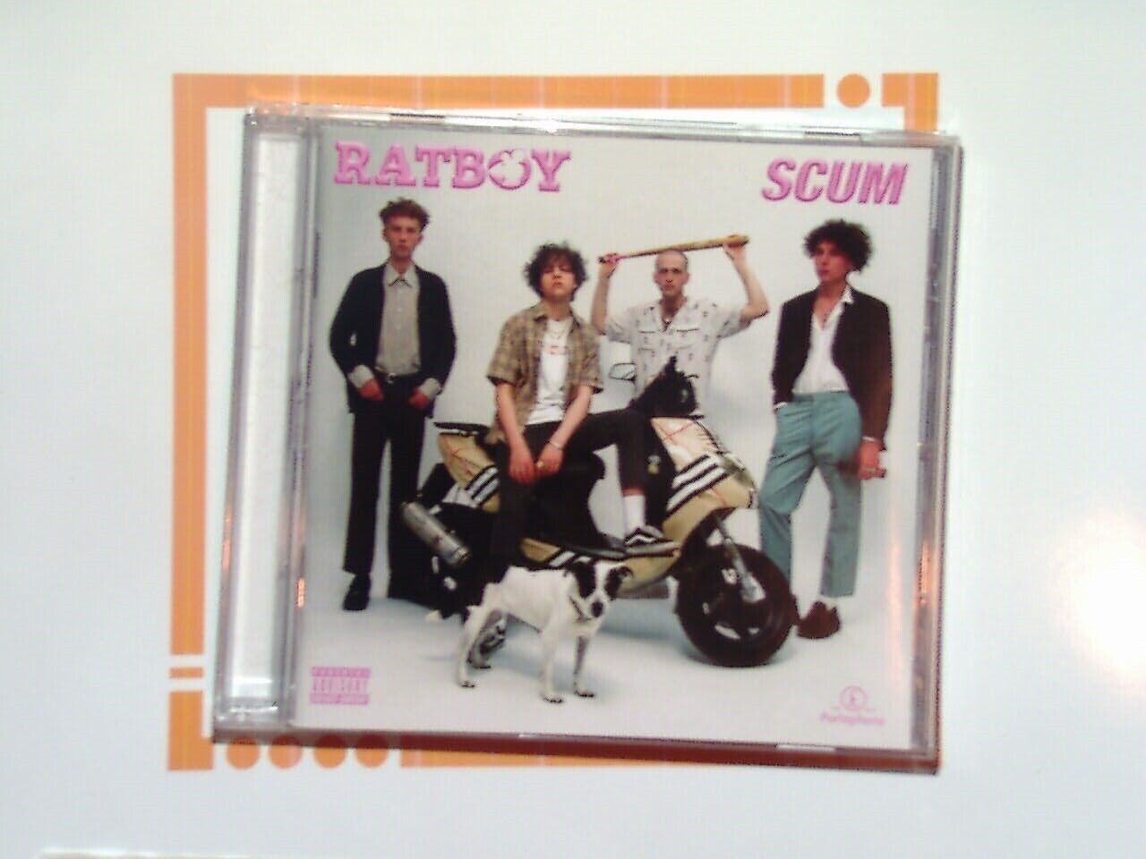 RAT BOY	SCUM CD  Mint