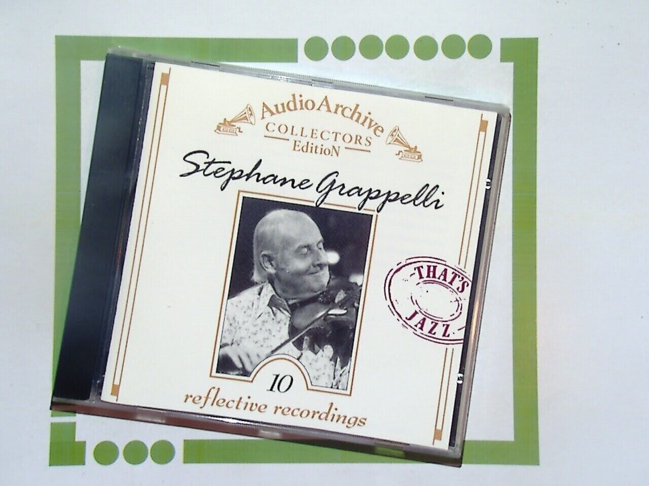 Stephane Grappelli	10 reflective recordings CD  VGC