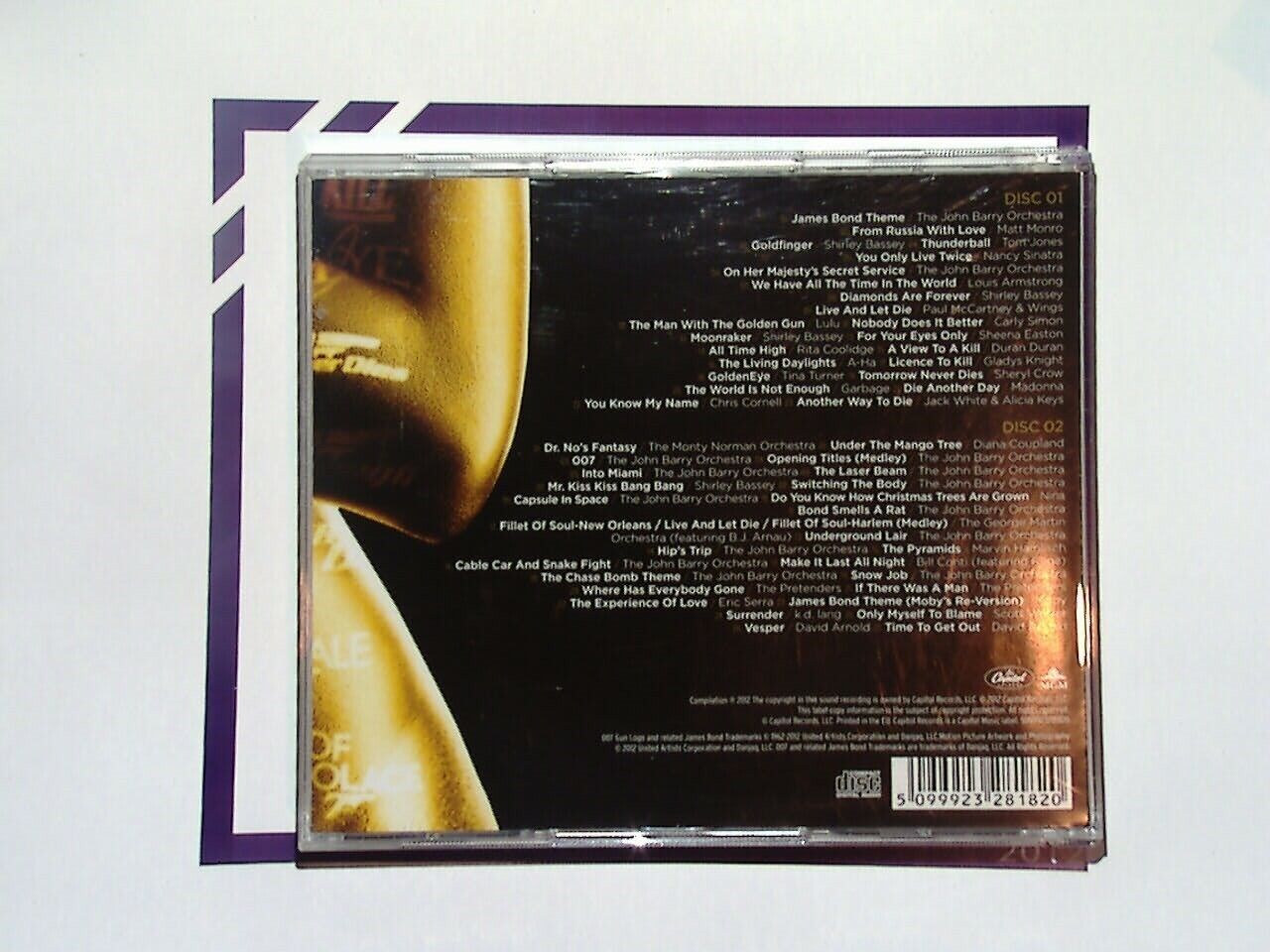 Various Artists Best Of Bond - James Bond CD Mint