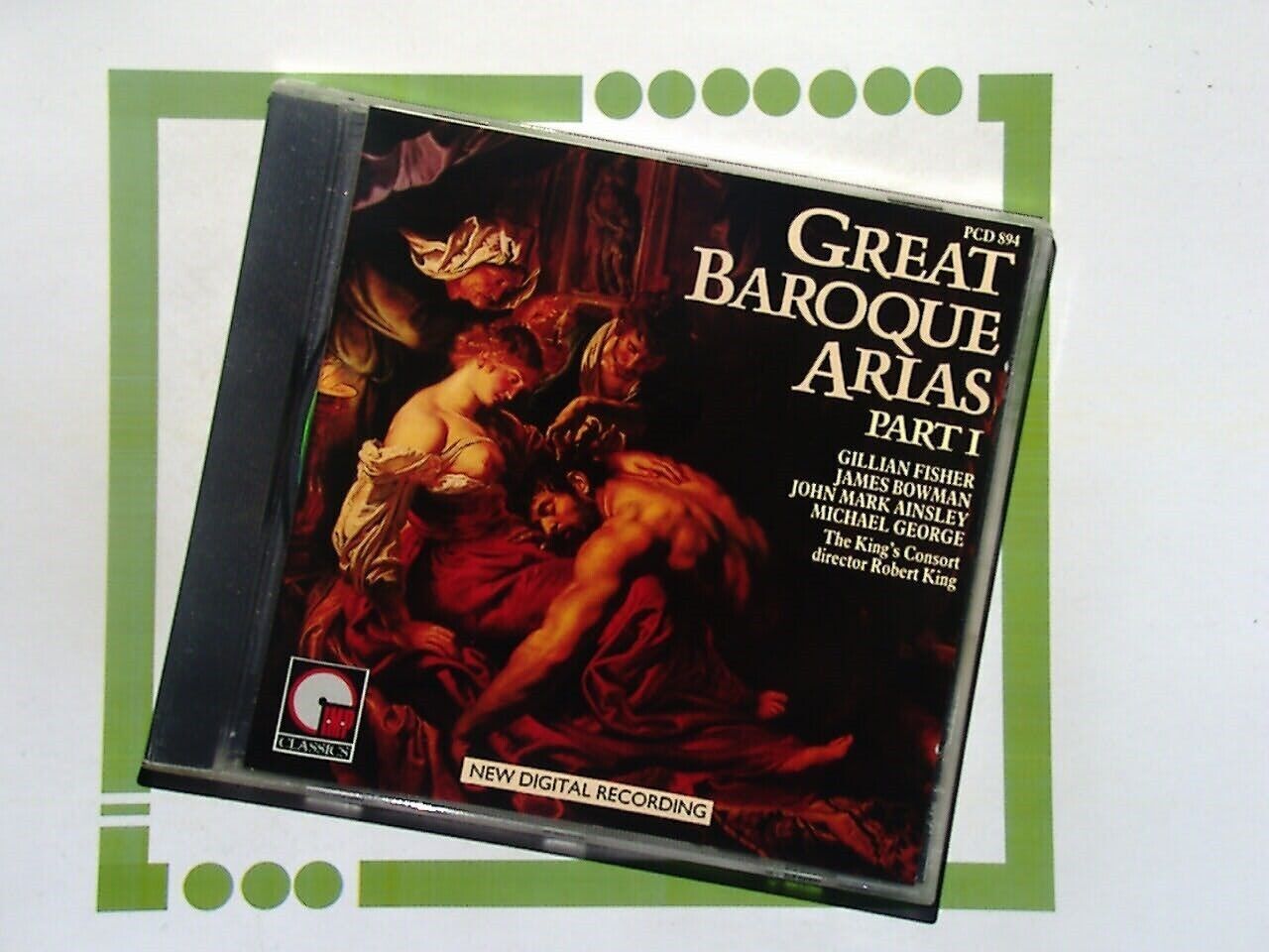 Michael George Gillian Fisher	Great Baroque Arias CD Mint