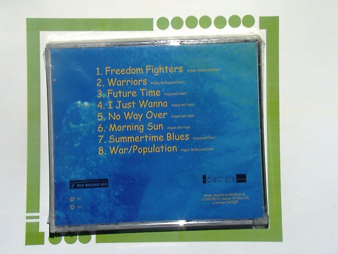 UK Warriors 15 to life CD  Angus, Bailey & Hunt New & Factory Sealed