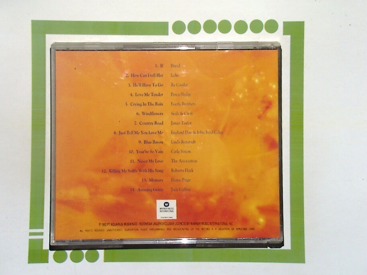 Various Artists - Melody & Memory CD Mint