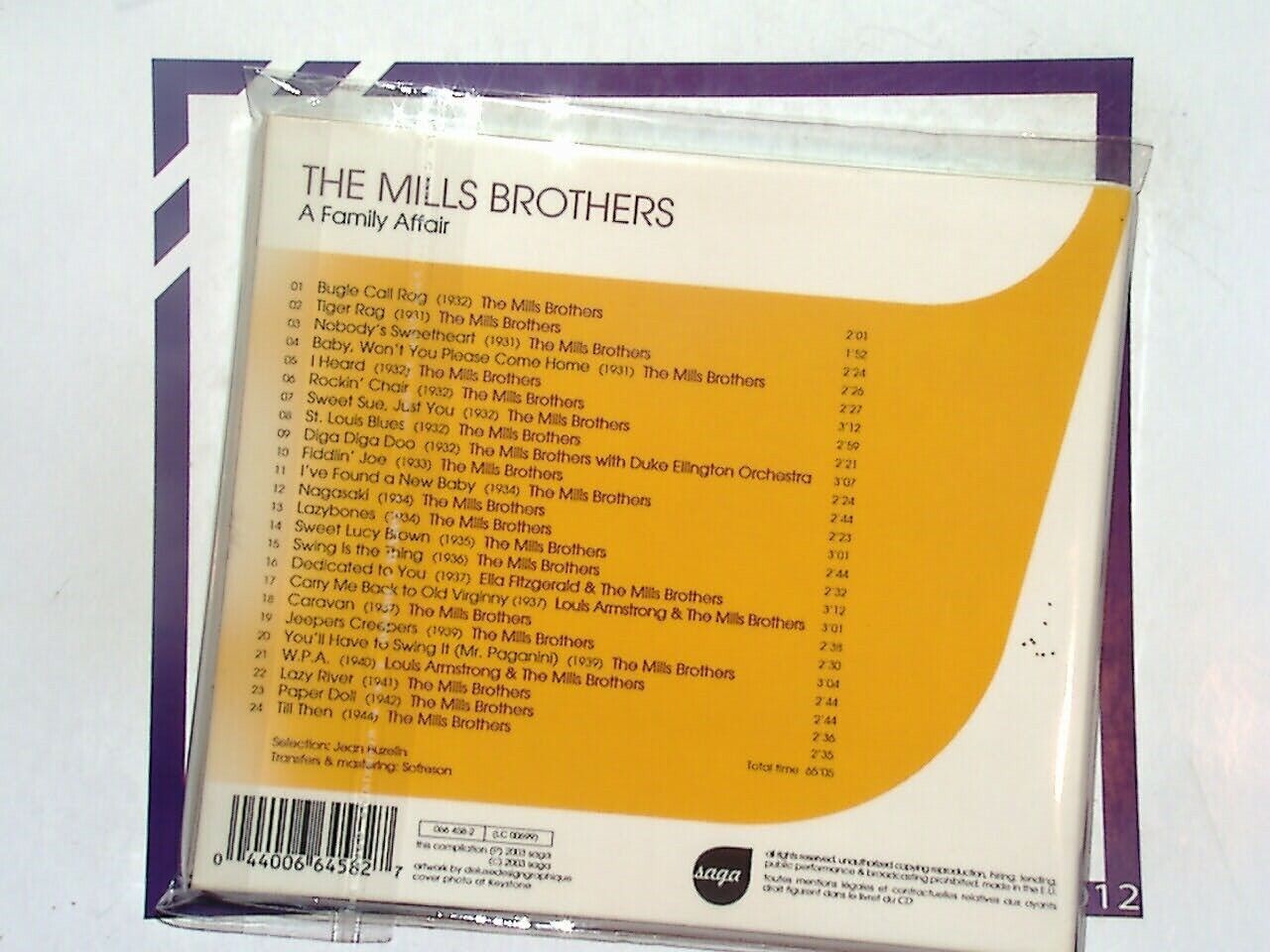 The Mills Brothers	A Family Affair CD Mint