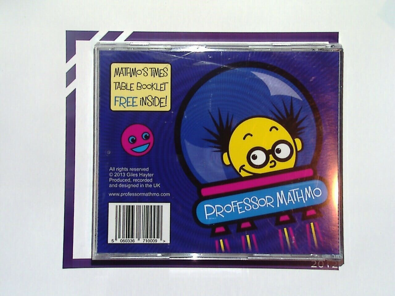 Professor Mathmo and the Voyage to the Times Tables CD Mint