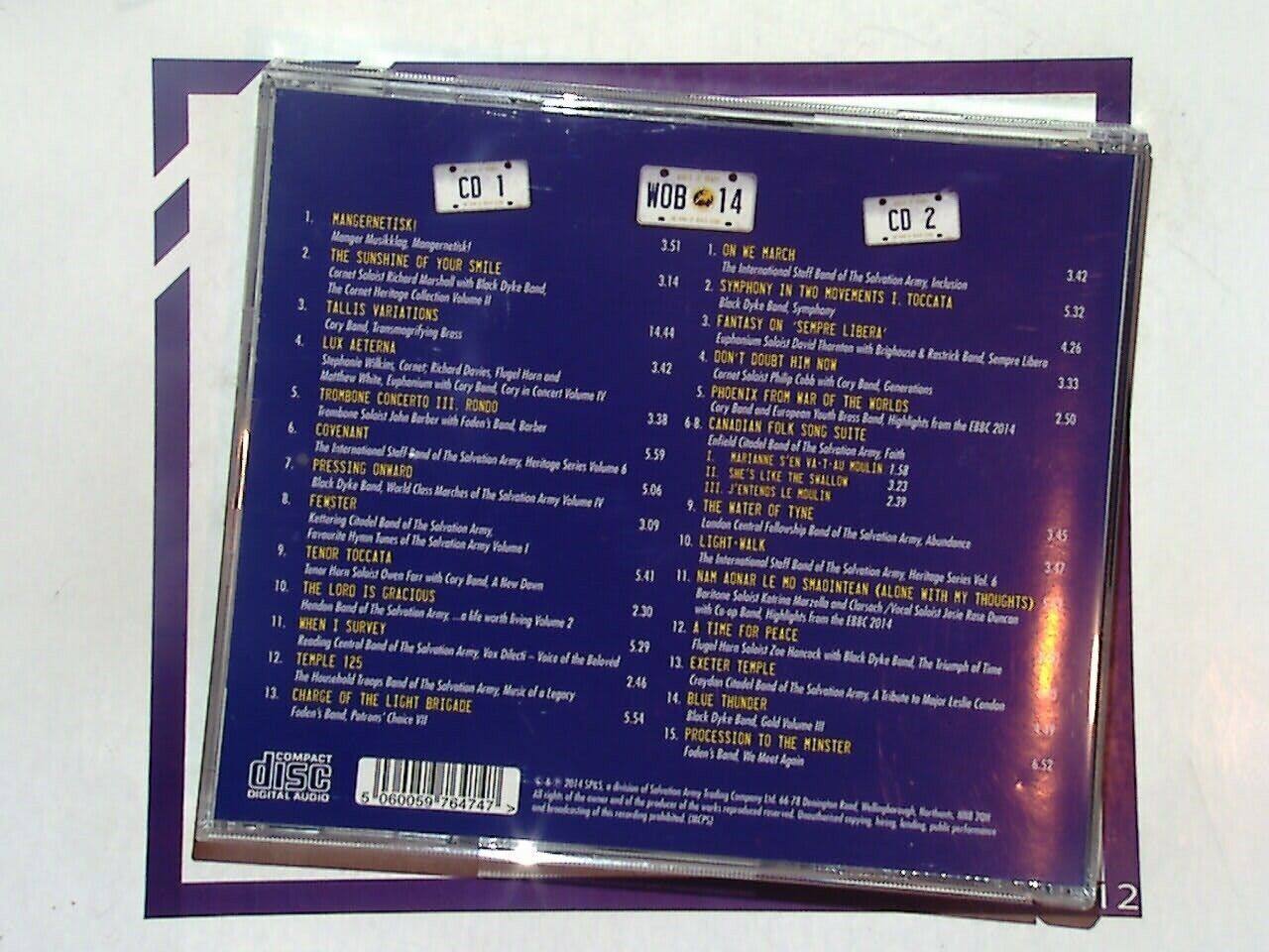 World of Brass WOB 14	The Home Of Brass Sound CD Mint
