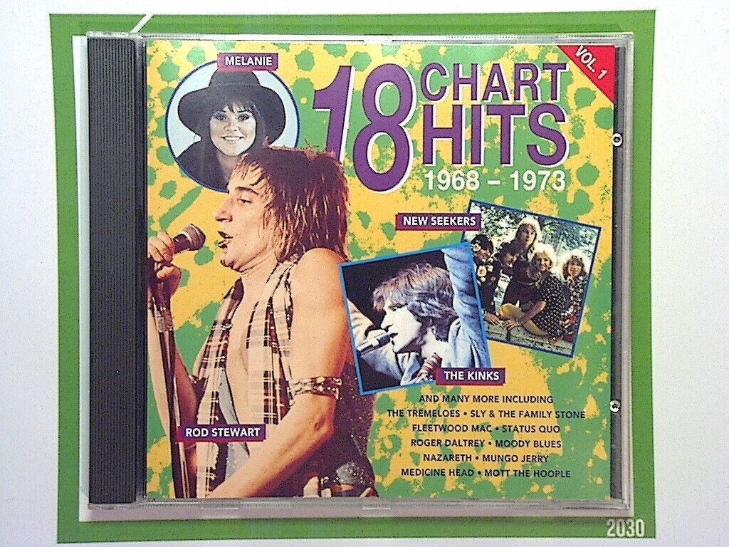 Various Artists	18 CHART HITS 1968-1973 CD Mint