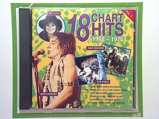 Various Artists	18 CHART HITS 1968-1973 CD Mint
