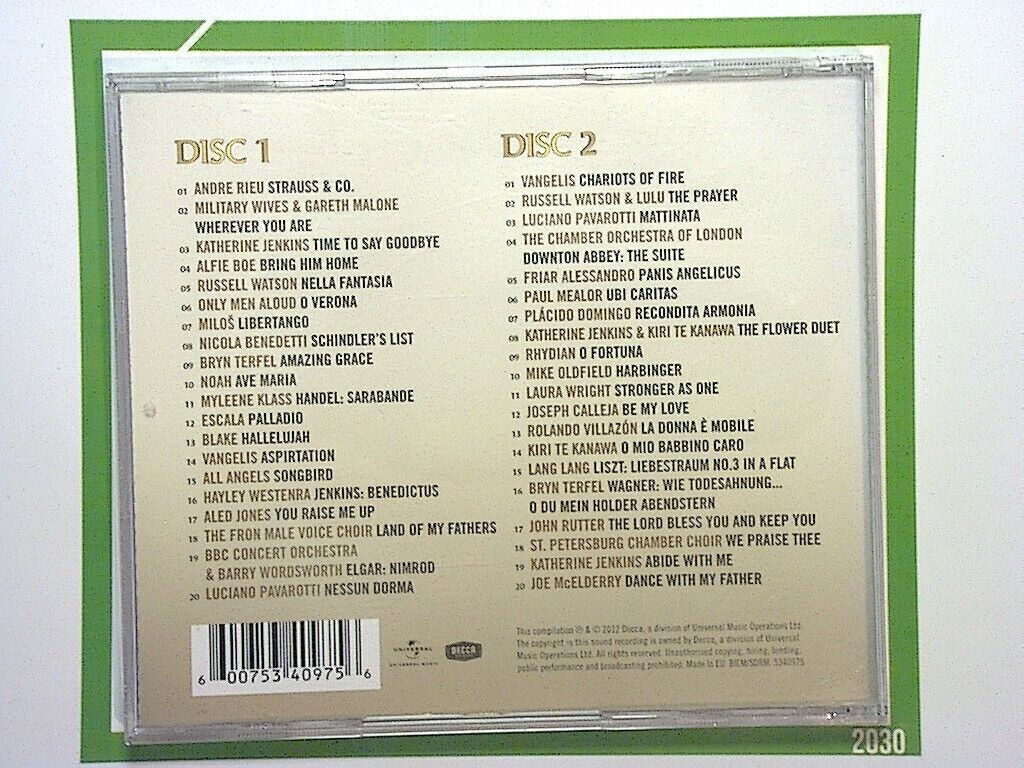 Various Artists	Classical Album 2013 2CD Mint