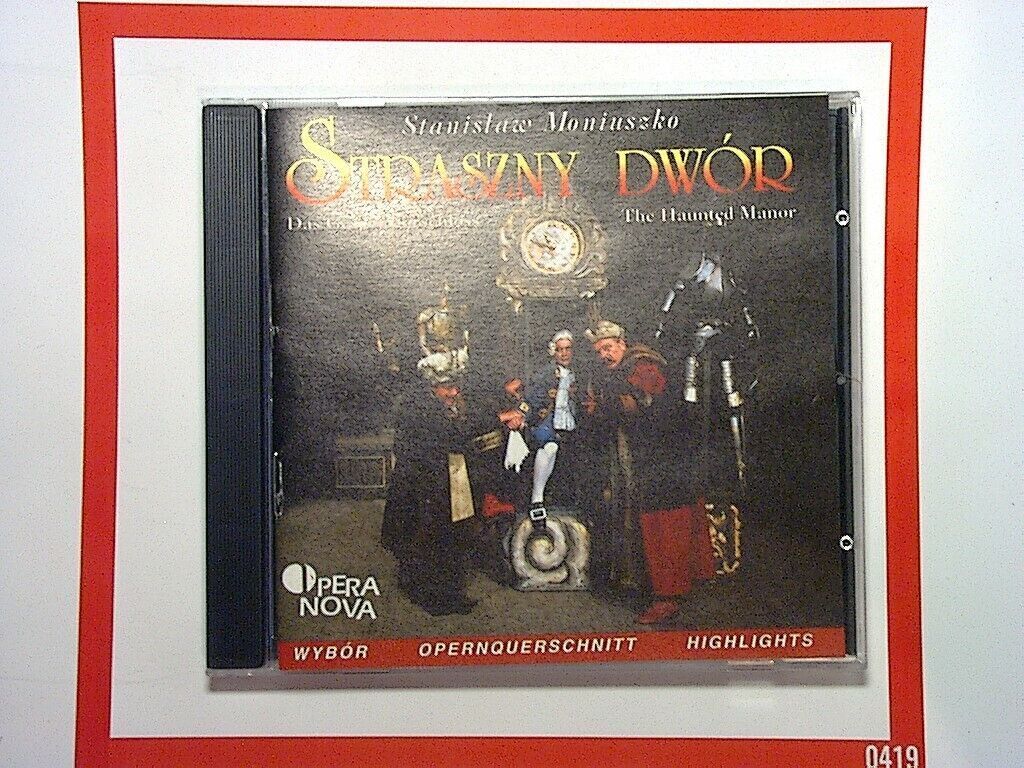 Stanistaw Moniuszko  - Straszny Dwor Das Gespensterschloss Haunted Manor CD Mint