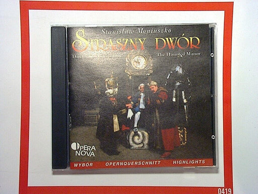 Stanistaw Moniuszko  - Straszny Dwor Das Gespensterschloss Haunted Manor CD Mint