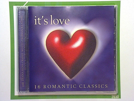 Various Artists	It's Love: 16 Romantic Classics CD Nr Mint