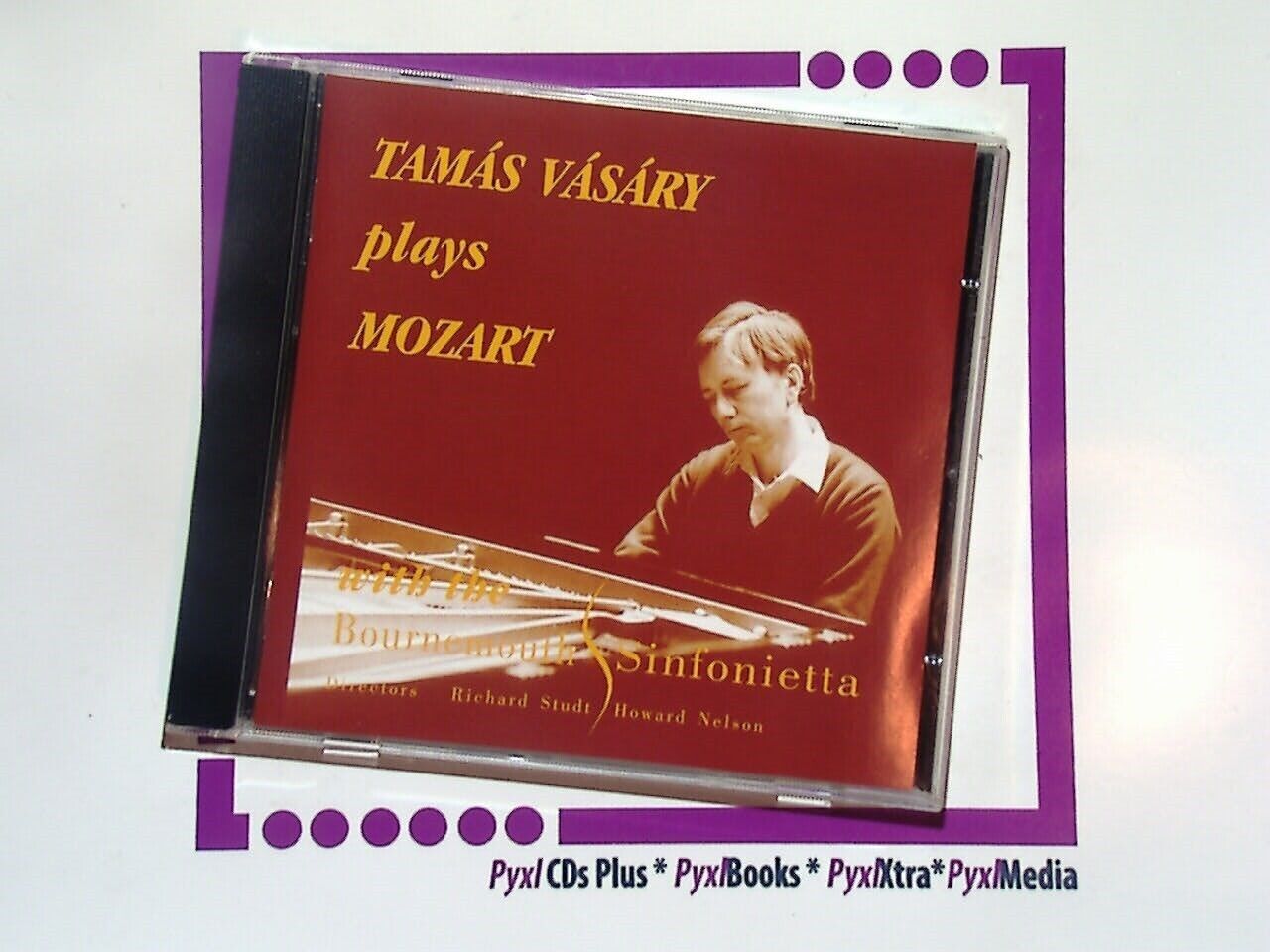 Tamas Vasary Plays Mozart	Bournemouth Sinfonietta CD Mint Rare