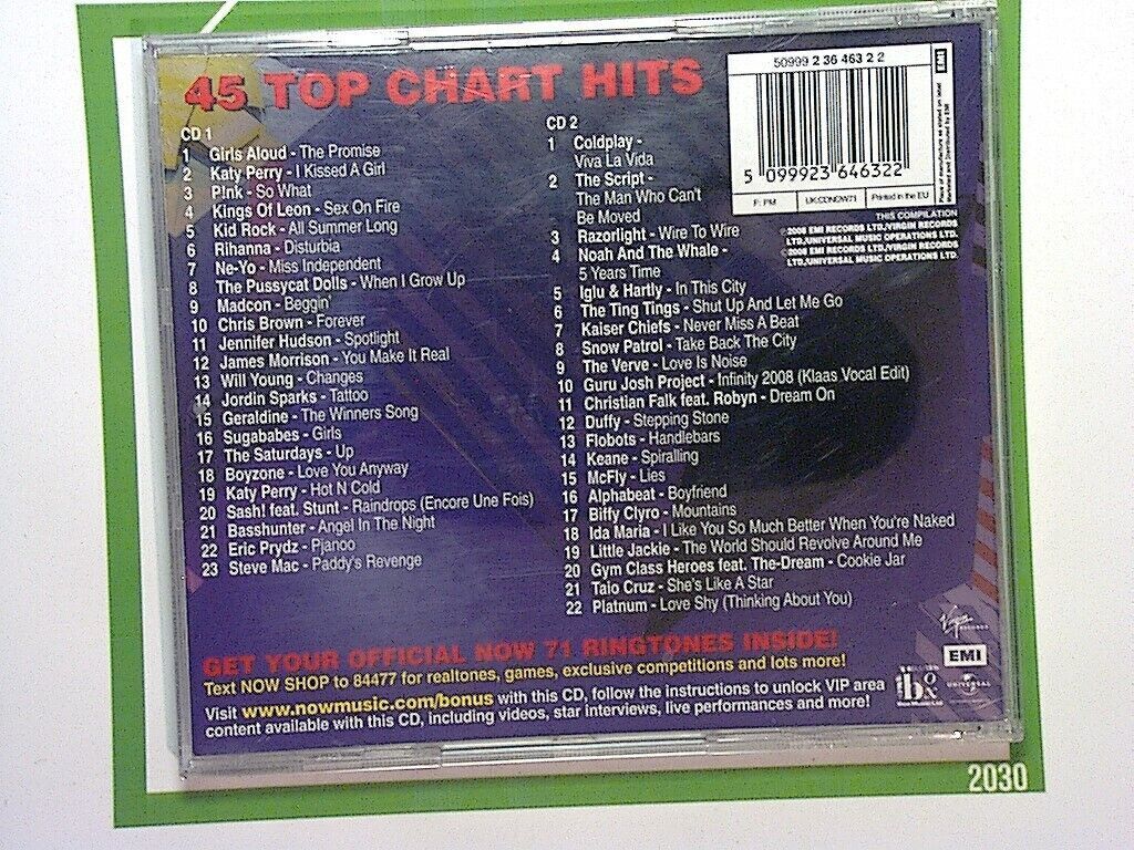 Various Artists	Now That's What I Call Music! 71 2CD Nr Mint