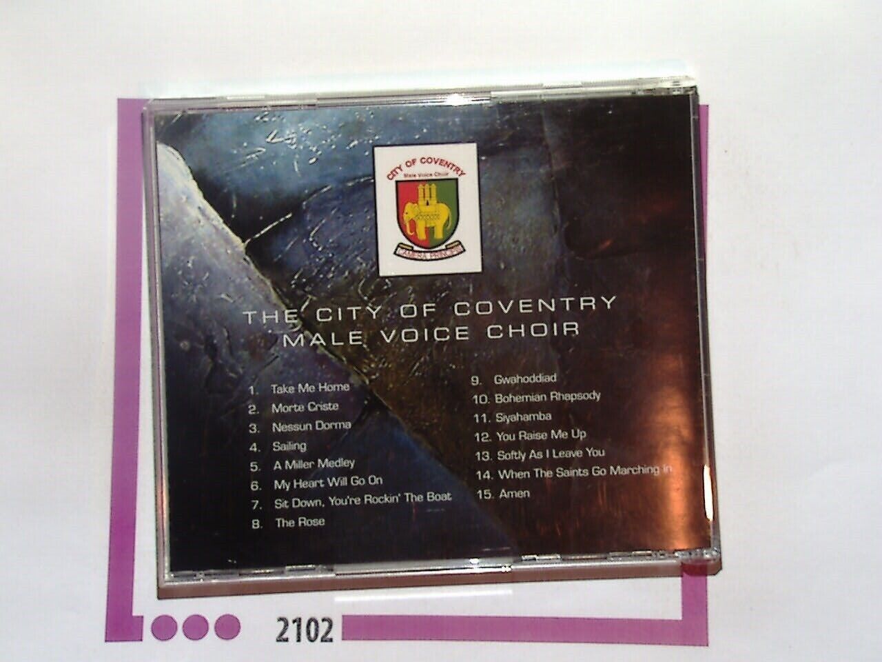 The City of Coventry Male Voice Choir	Solid As A Rock 60 Years of Song CD VGC