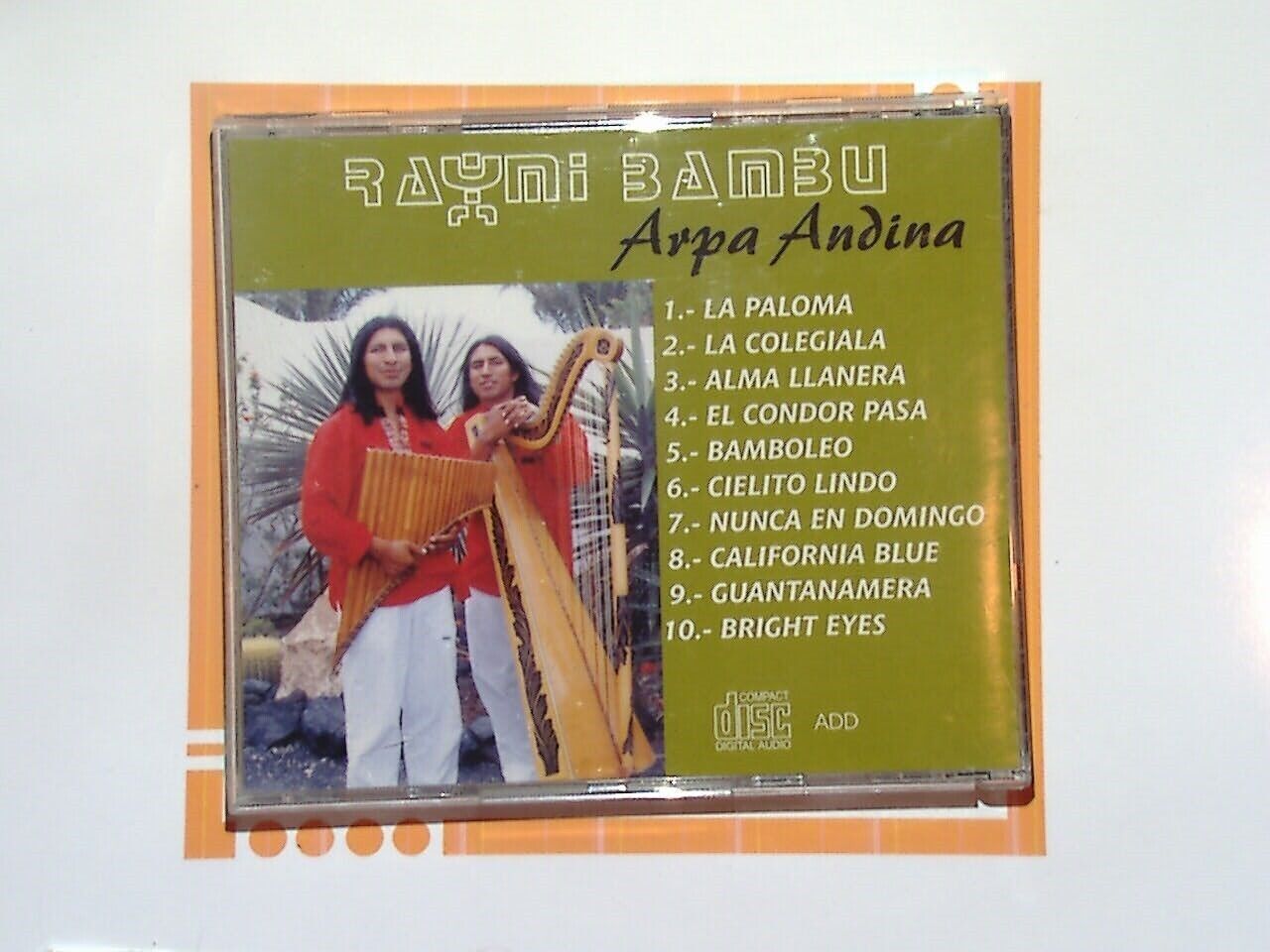 Raymi Bambu	Arpa Andina CD Mint