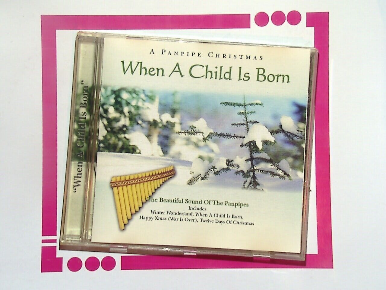 Pan Flute Christmas Vol.2: When a Child Is Born CD Mint