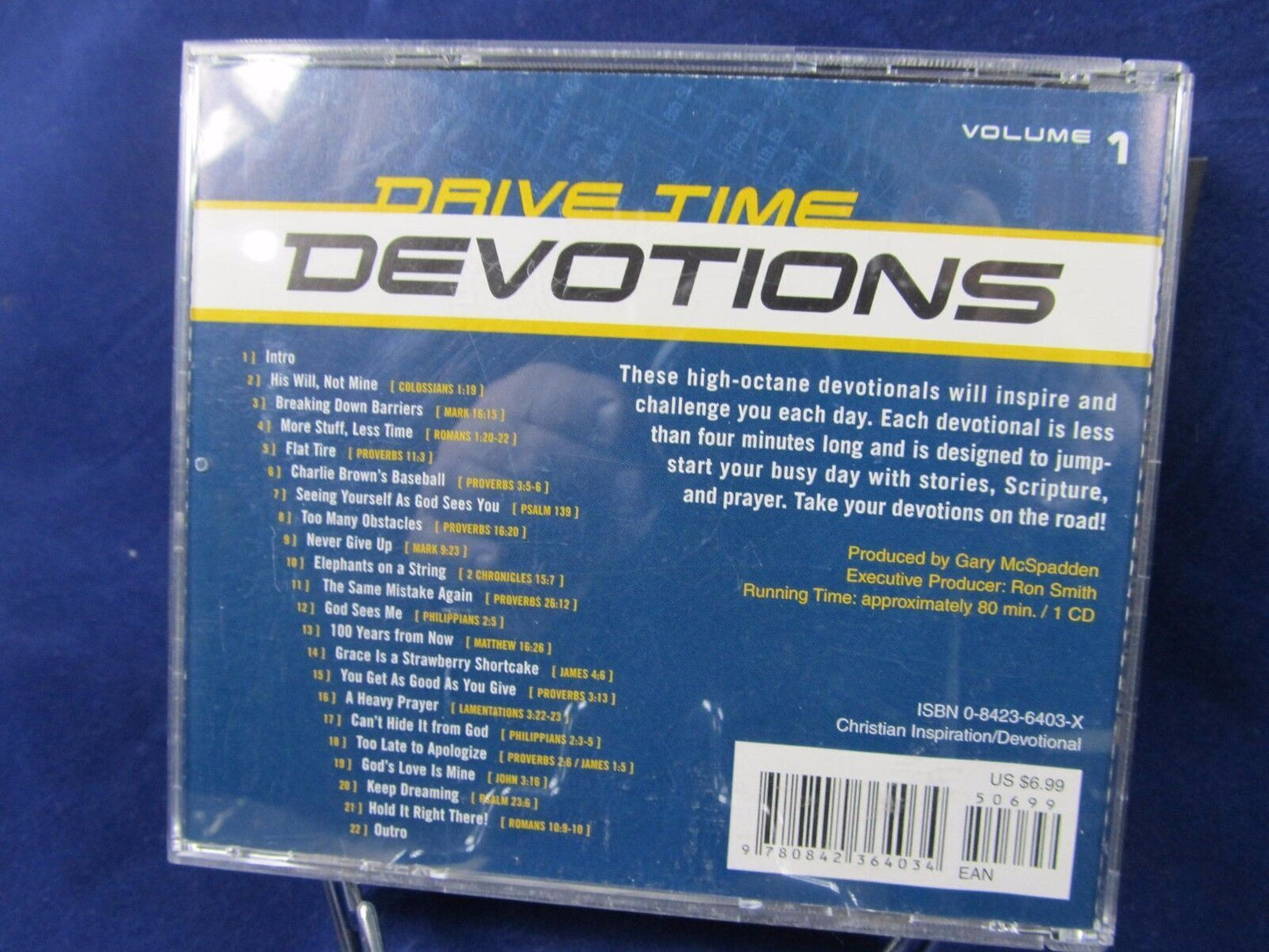 Various - Drive Time Devotions Volume 1 CD Twenty Christian Devotionals