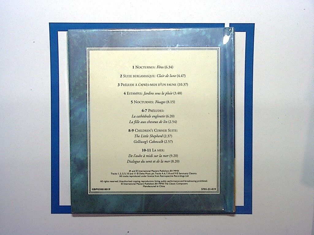 Various - Classic Composers Book & CD	Debussy Images And Impressions NEW