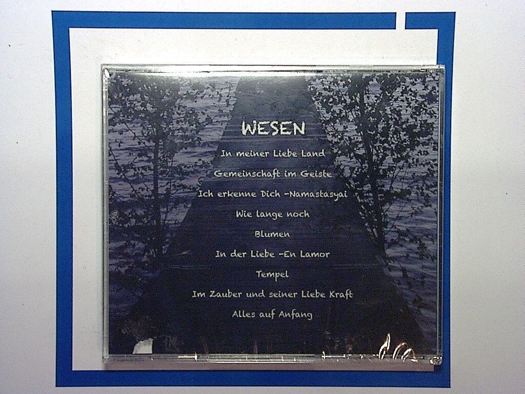 Wesen - In Meiner Liebe Land CD New & Sealed Rare