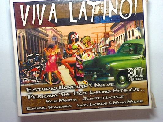 Various - Viva Latino 3CD Box Set Estudio Novenya Y Neuve Nr Mint