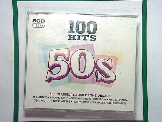 Various Artists - 100 Hits (50's, Fifties 2009) 5CDs Nr Mint