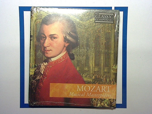 Various - Classic Composers Book & CD Mozart Musical Masterpieces NEW & Sealed