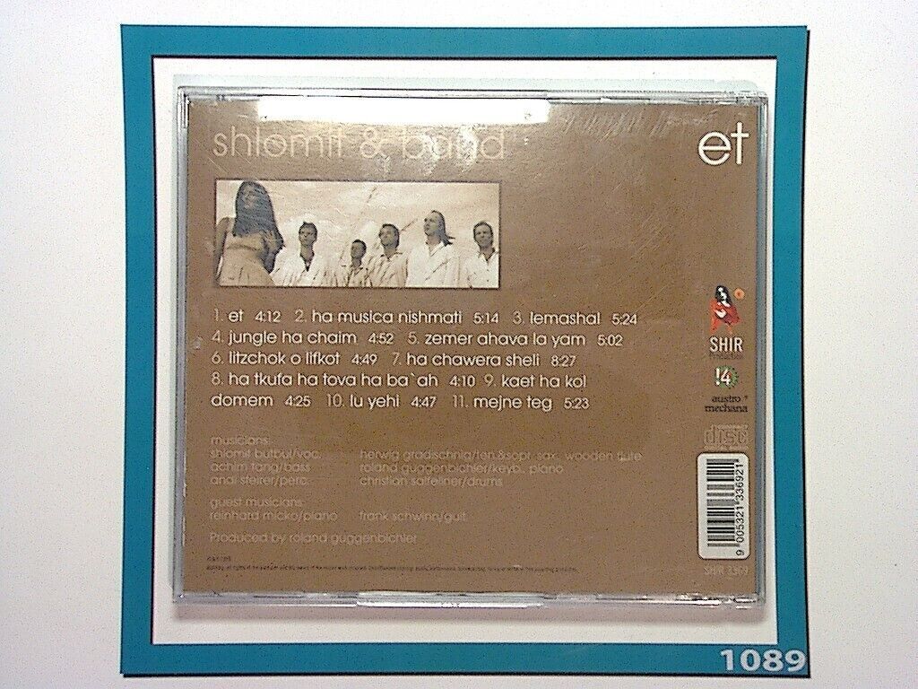 Shlomit & Band et CD Mint (Gift Option)*