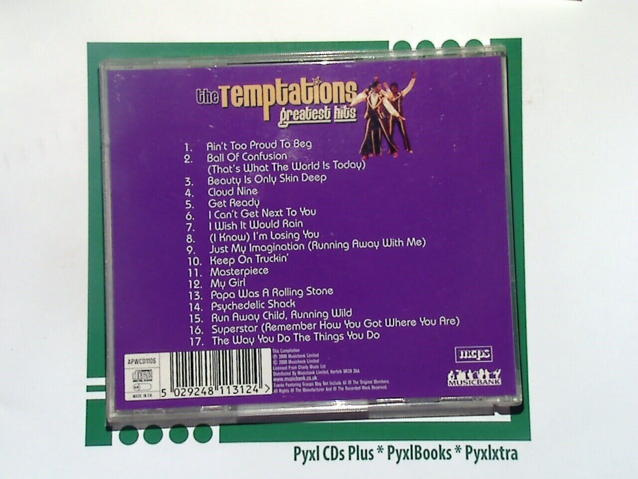 The Temptations - Greatest Hits  CD Mint