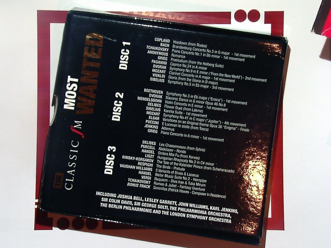 Various Classic FM Most Wanted 3CD Mint