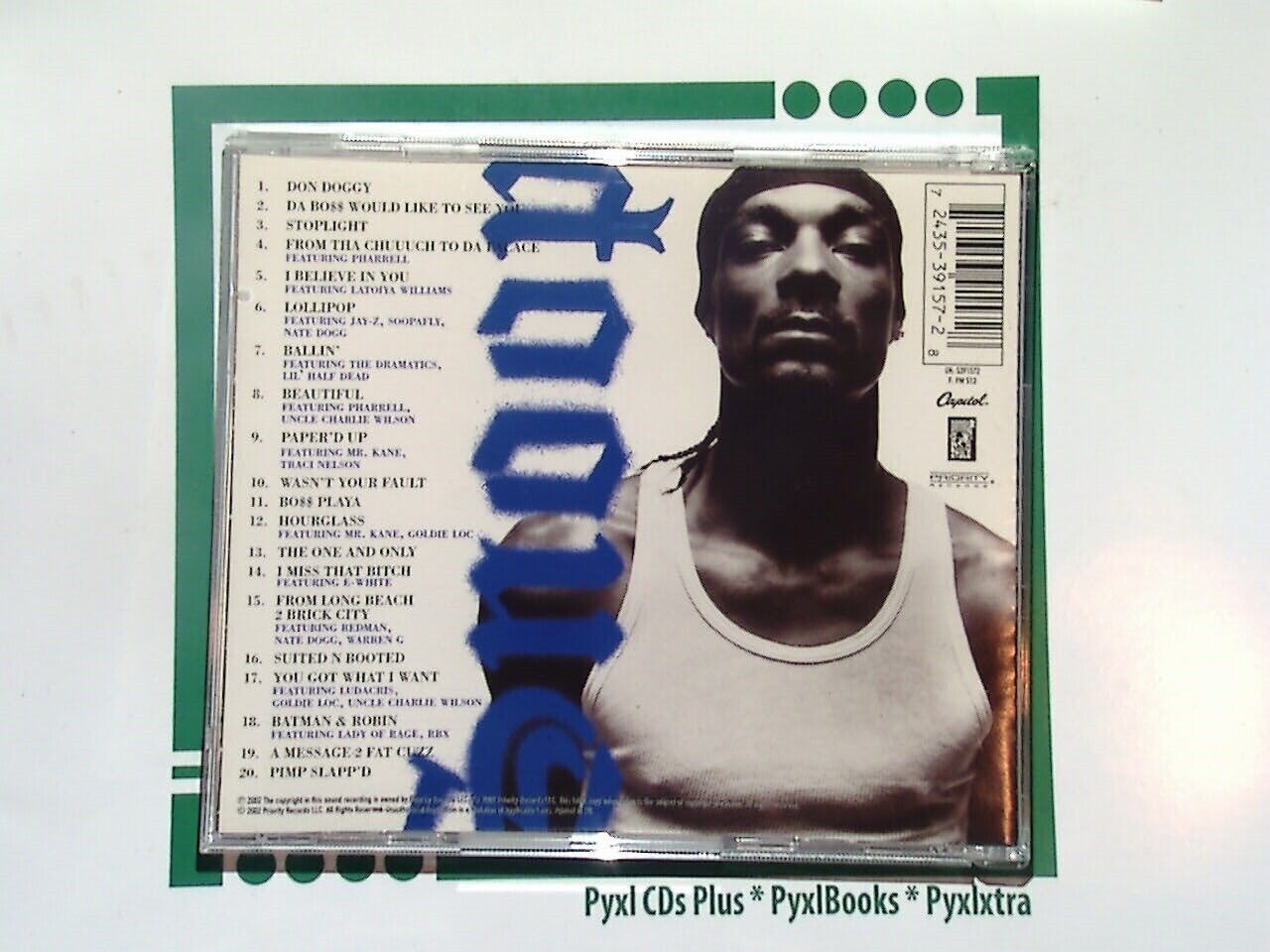 Snoop Dogg	Paid Tha Cost to Be Tha Boss CD Mint