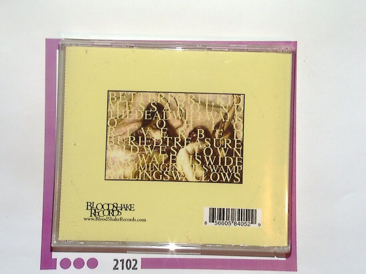 The National Lights	Dead Will Walk Dear  CD Mint