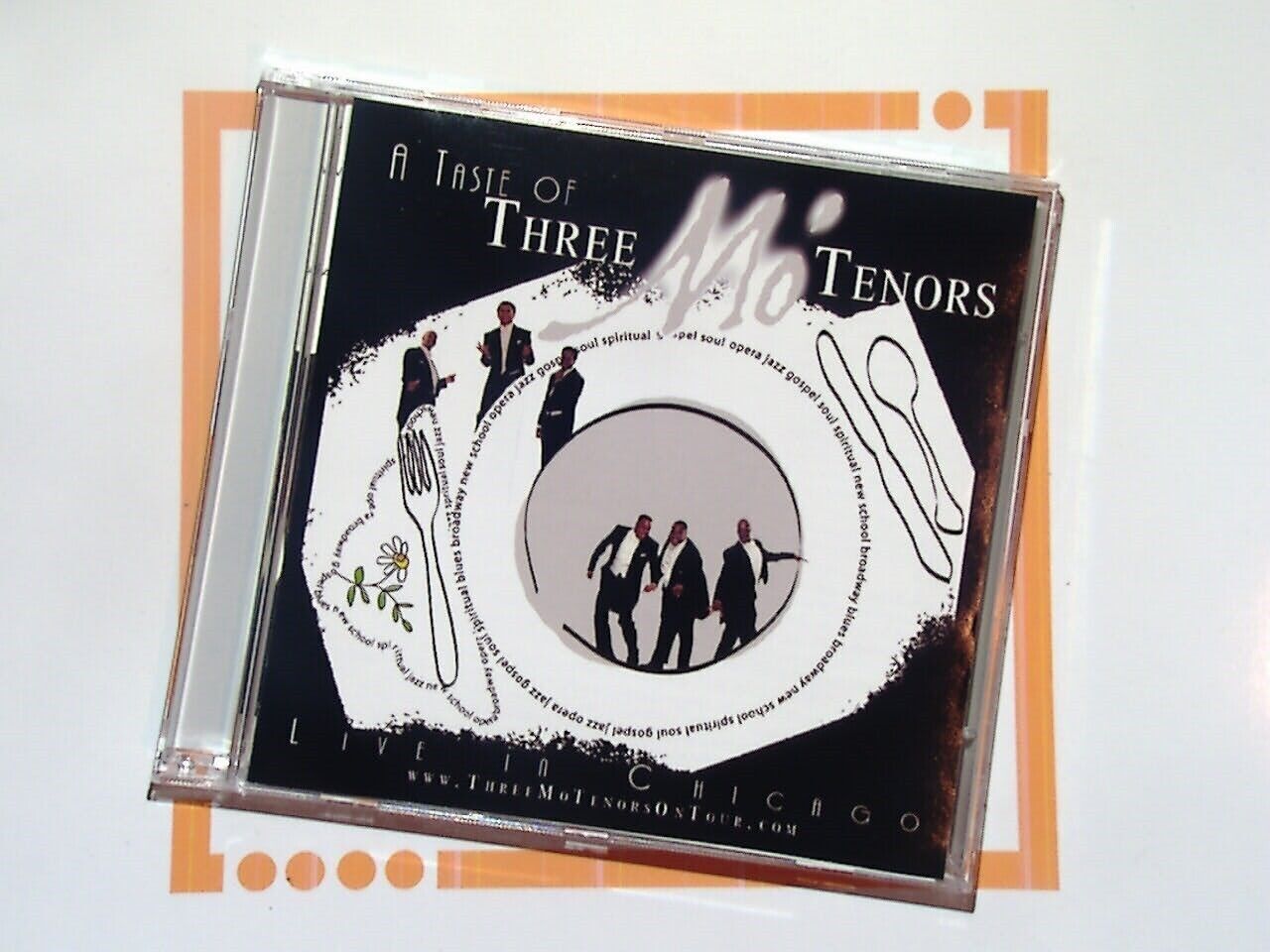 Taste of Three Mo' Tenors: Live in Chicago CD VGC