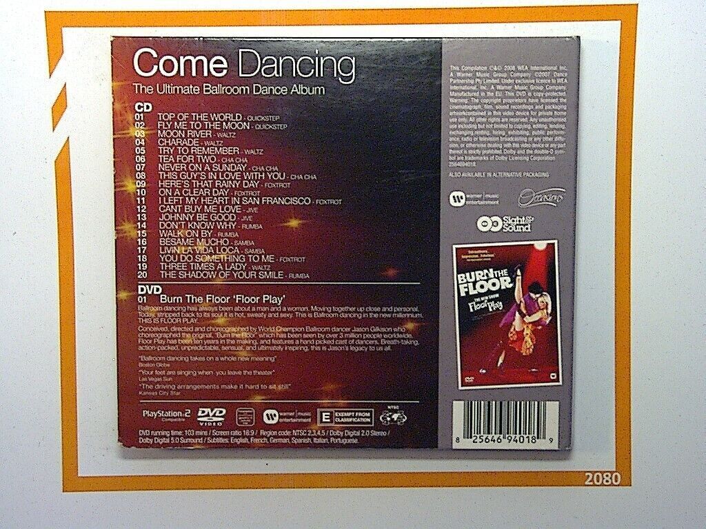 Various Artists	Come Dancing [CD + DVD] Burn The Floor Mint