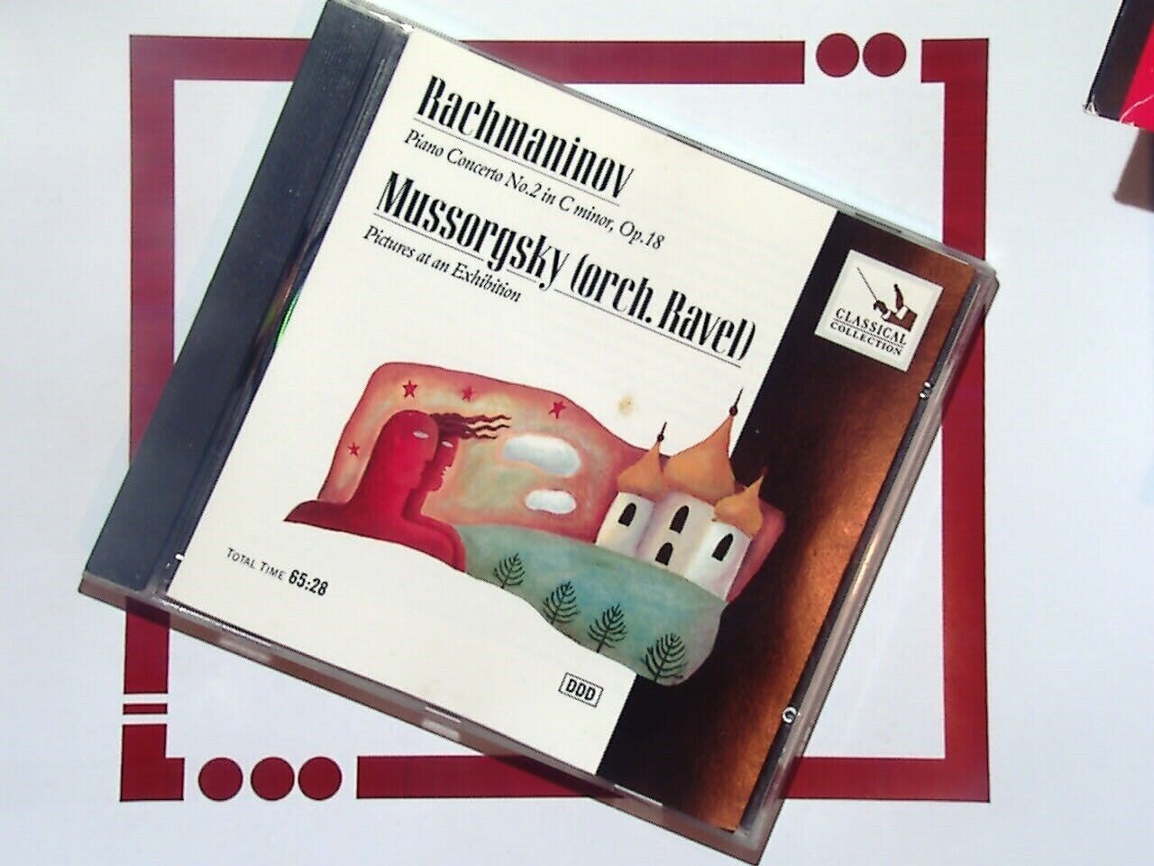 Rachmaninov-Piano Concerto 2/Mussorgsky Pictures Exhibition CD Mint RSO