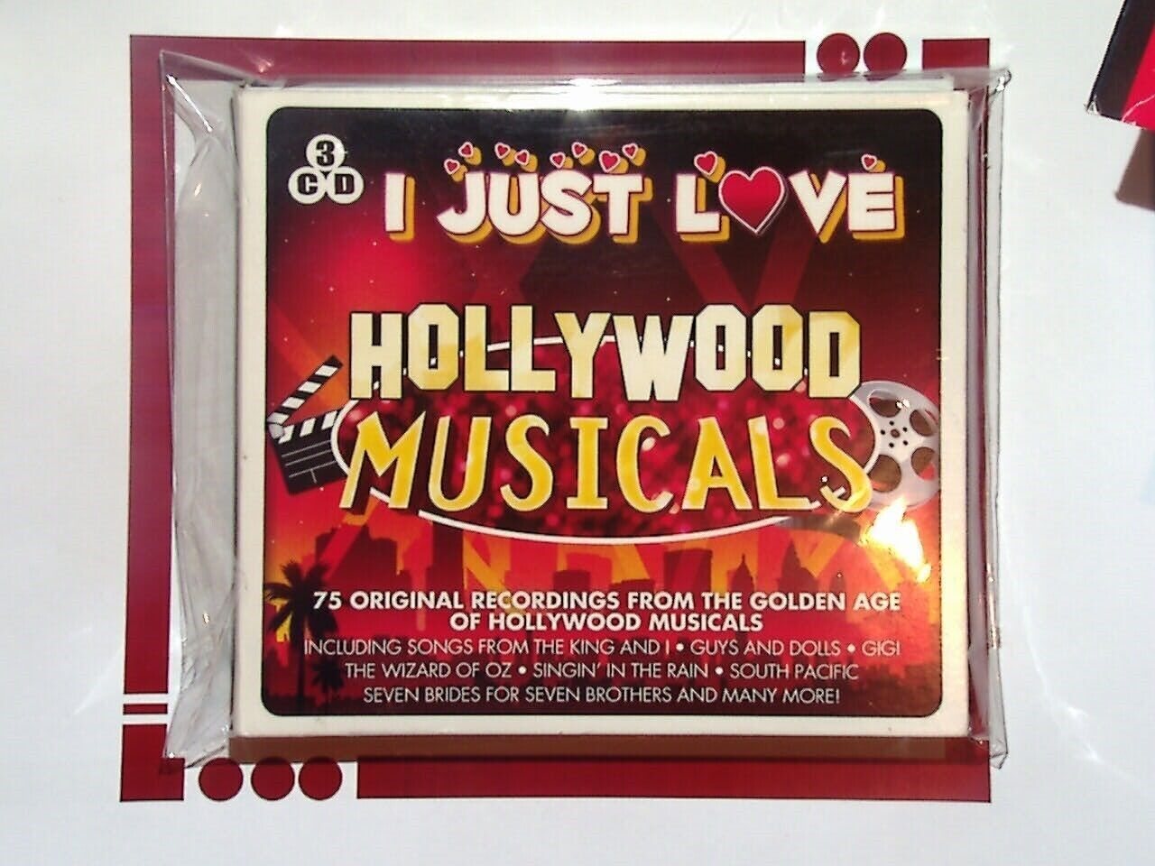 Various - I Just Love Hollywood Musicals 3CD Mint