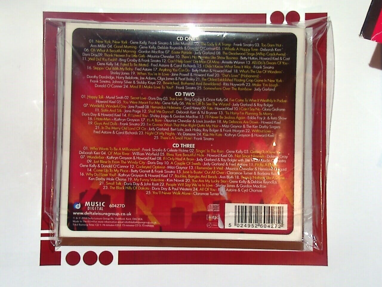 Various - I Just Love Hollywood Musicals 3CD Mint