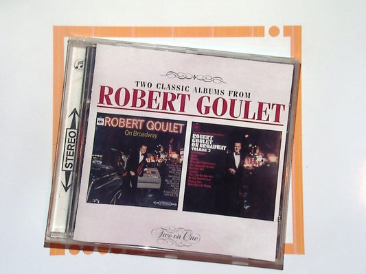 Robert Goulet - On Broadway/On Broadway II CD Nr Mint