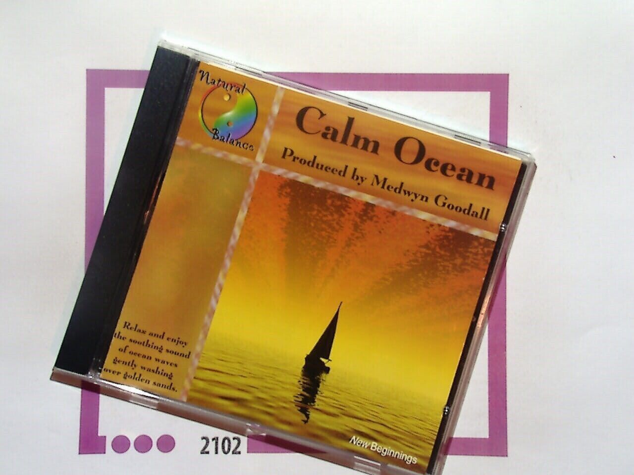 Medwyn Goodall	Calm Ocean CD VGC