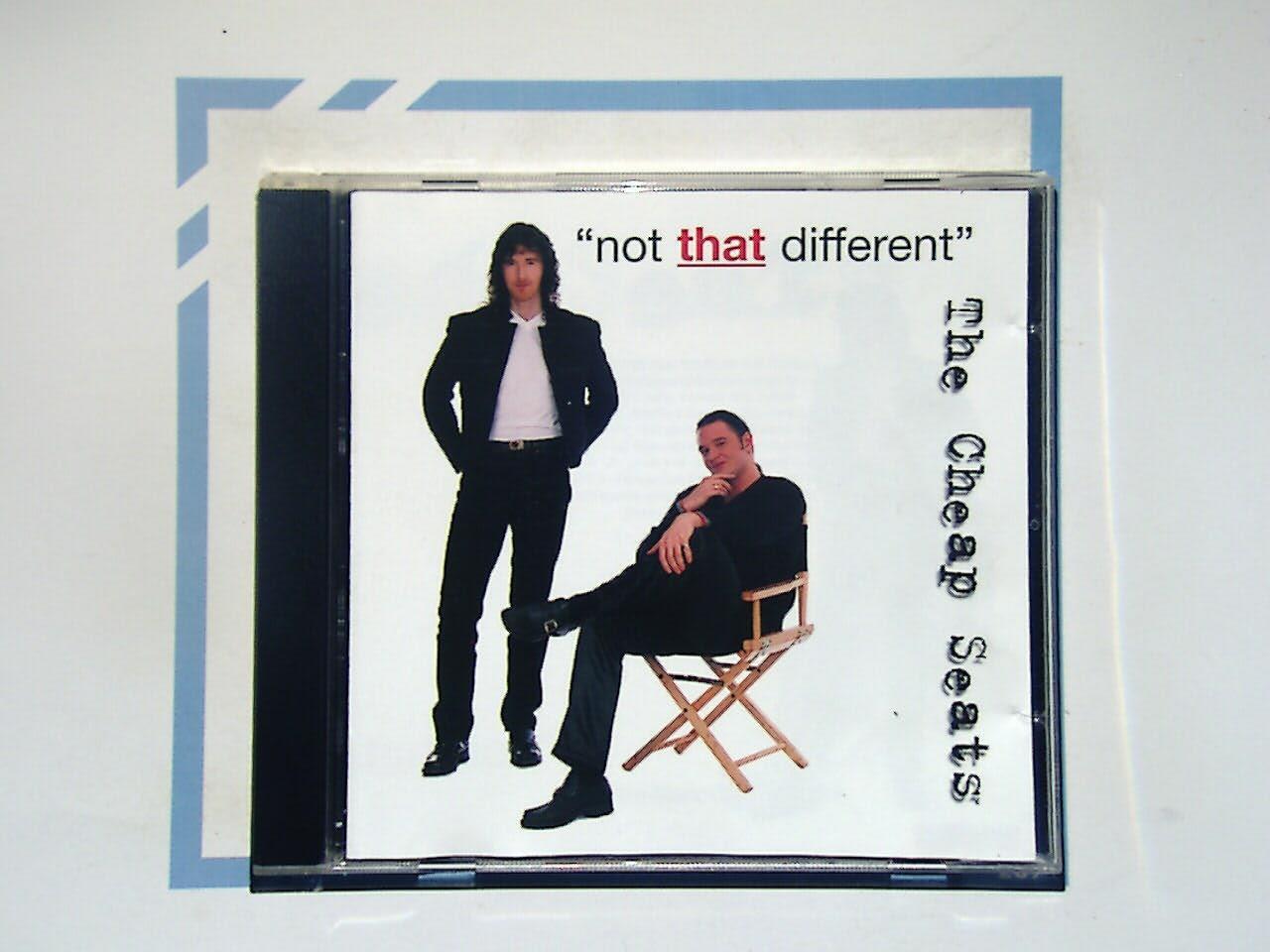 The Cheap Seats	Not That Different CD Nr Mint